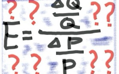  탄력성이란 변화에 얼마나 민감한지를 나타내죠