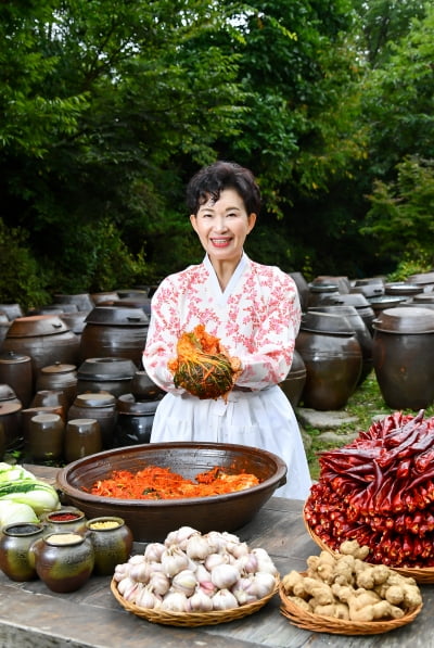 이하연 대한김치협회장 "K-푸드, 김치 빼놓고 얘기할 수 없죠"
