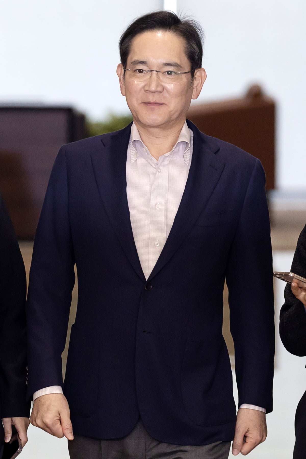 대법원 출석 중인 이재용 회장