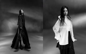 송지오, 첫 여성 엠버서더 최희진 함께 한 25FW 화보 공개